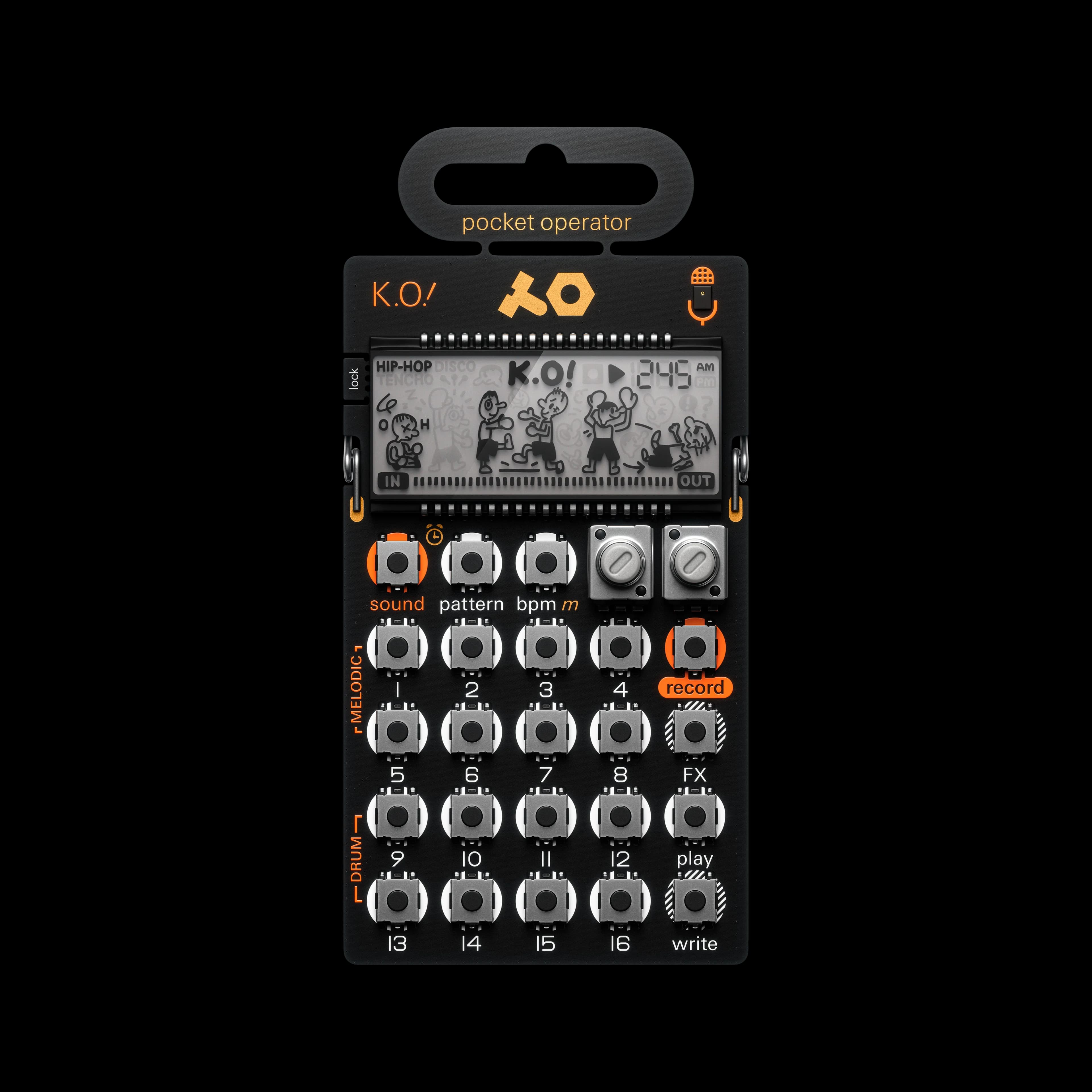 teenage engineering po-33 k.o. pocket sampler